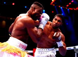 Anthony Joshua knocks out Francis Ngannou, as Parker claims WBO interim title
