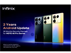 Infinix Announces Groundbreaking Software Update Commitment for NOTE 40 Pro Series