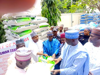 Borno: 5,000 head of households, others get palliatives from lawmaker, Zannah