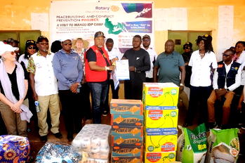 Rotary Club of Jos central extends support to IDP camp in Mangu LGA, advocates for Peace
