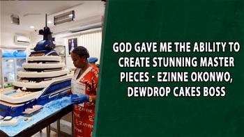How I baked Mercy Chinwo’s wedding cake, Chelsea’s football stadium, yacht – Ezinne Okonkwo