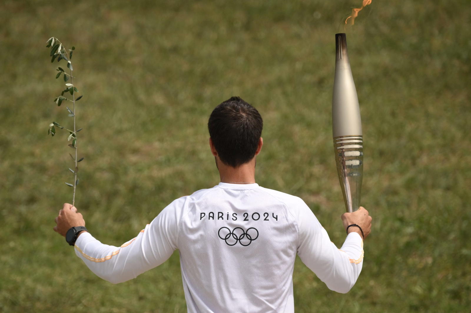 Paris 2024 Games flame lit in ancient Olympia