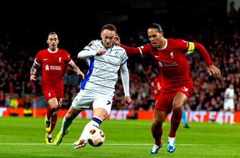 Europa: Atalanta stun Liverpool 3-0 at Anfield