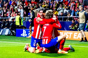 UCL: Atletico secure first leg victory against Dortmund