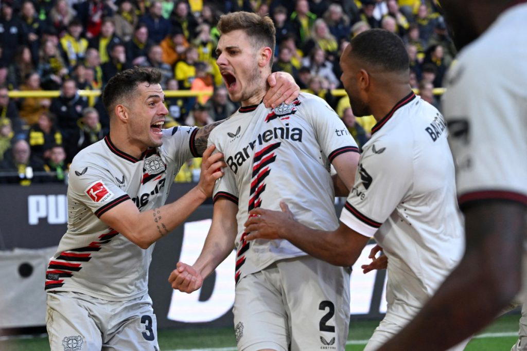 Bayer Leverkusen Stay Unbeaten With Last Gasp Strike At Dortmund Vanguard News 