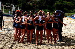 Beach Volleyball falls in WCC Championship match