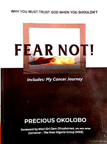 Fight fear with faith, Okolobo teaches in new book