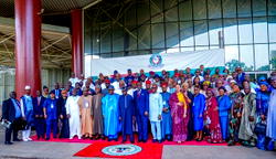Senator Natasha, DSP Jibrin, others inaugurated as ECOWAS Parliament members