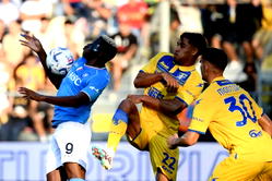 Serie A: Osimhen on target but not enough as Napoli slip at Frosinone