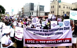 Again, hundreds of CSOs protest ‘continued disrespect for rule of law, citizen’s harassment’