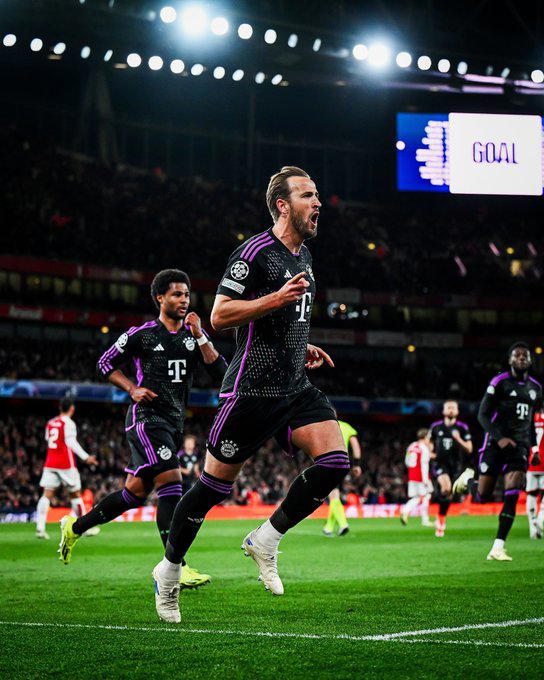 Champions League: Bayern escape with 2-2 draw against Arsenal at Emirates