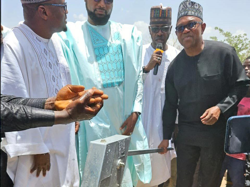 Peter Obi receives knocks over quality of boreholes donated to northern communities