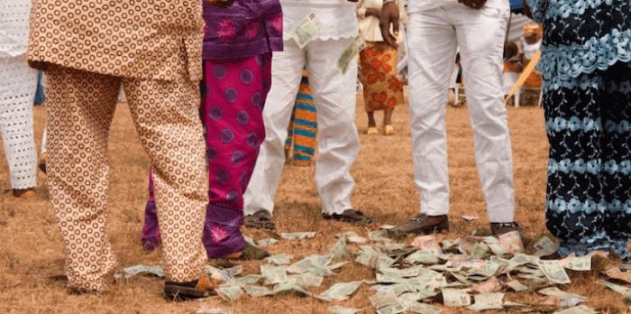 The act of spraying naira notes in parties has long been a popular tradition in Nigeria, often serving as a lively icebreaker at gatherings.
