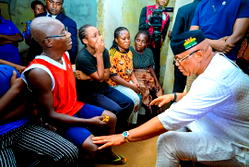 Gov Eno visits family of late Nollywood make-up artist