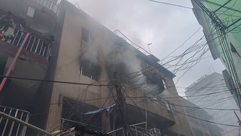 Lagos fire