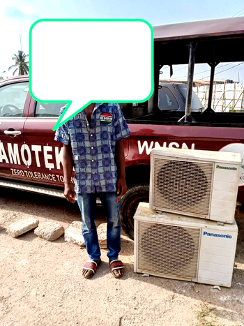 Amotekun nabs night guard over air conditioner theft