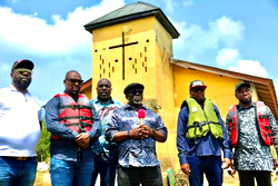 Governor Oborevwori visits Okuama
