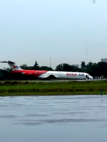 How Dana Air aircraft suffered runway excursion – NCAA