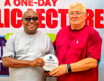 FUPRE VC, Akpofure, receives SMARTLIFE Award