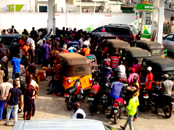 Fuel scarcity bites hard, Lagos residents groan
