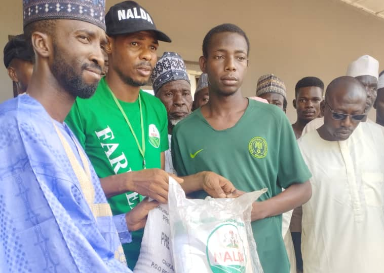 Food Production: Abia, Kebbi, Yobe farmers receive agric inputs from NALDA