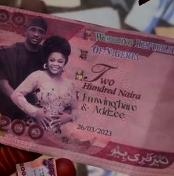 Mixed reactions trail video of couple’s customised N200 notes