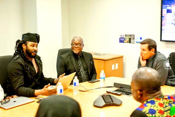 Canadian mayor graces Nollywood actor, Ade Tiger’s private screening
