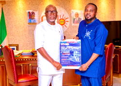 Yemie Fash News Team Pays Courtesy Visit to Ondo Governor