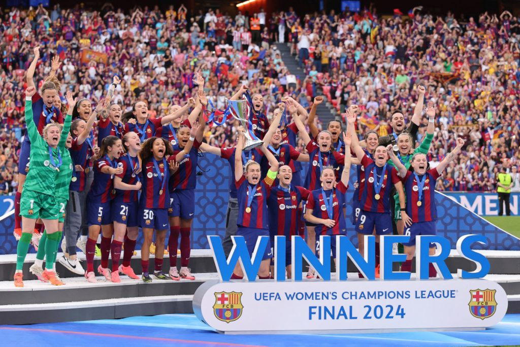 Barca avenge Lyon defeats to win third women's Champions League ...