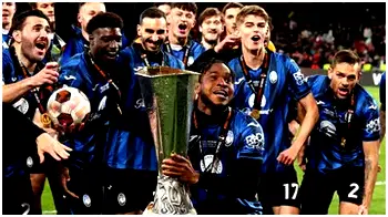 Ademola Lookman’s hat-trick sinks Leverkusen, hands Atalanta Europa League glory  