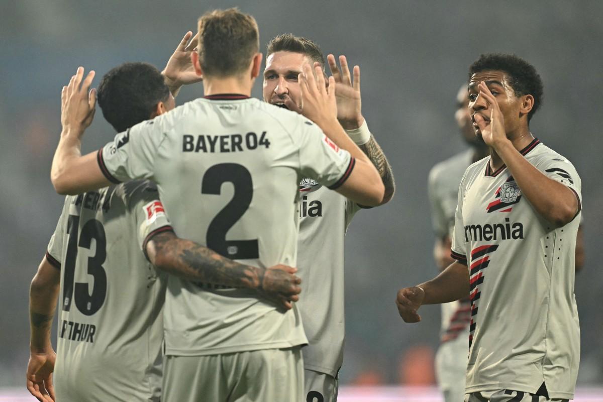 Bayer Leverkusen stretch unbeaten run to 50 matches