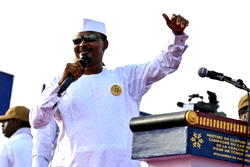 Ex-junta chief sworn in as Chad’s elected president
