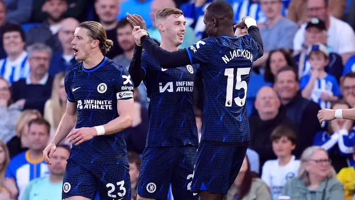 Chelsea move sixth place after 2-1 win at Brighton