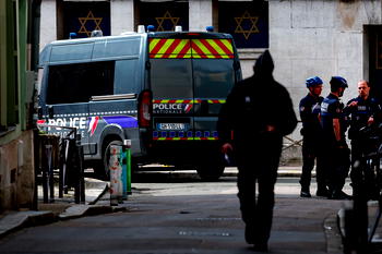 French police kill man trying to set fire to synagogue