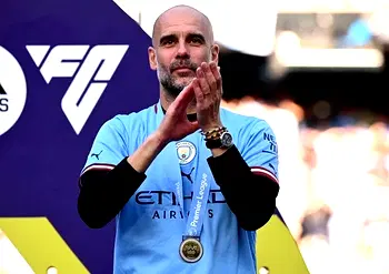 Guardiola taunts Liverpool over Man City’s 100-point record