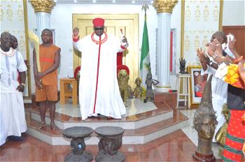 Oba receives Benin artefacts from Germany, expects more from Sweden