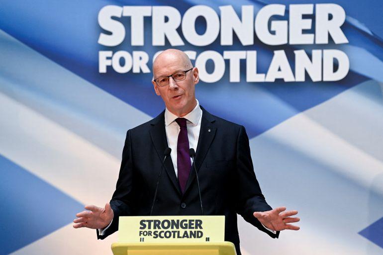 John Swinney sworn in as new Scotland’s First Minister