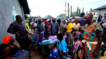 Rebuilding Okuama community