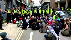 UK police arrest 16 at Oxford University Gaza war protest