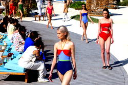 Saudi Arabia stages ‘historic’ swimwear fashion show