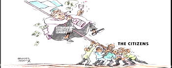 Cartoon: ‘Fellow Nigerians, let’s go for break’