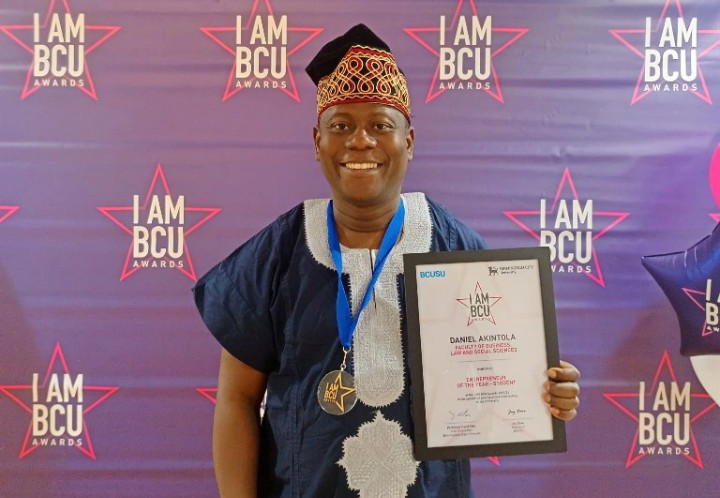 Nigerian emerges first African to win ‘Entrepreneur of the Year’ Birmingham City University
