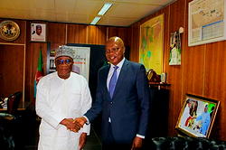 Momoh, Shell MD meet on challenges of crude oil theft in Niger Delta