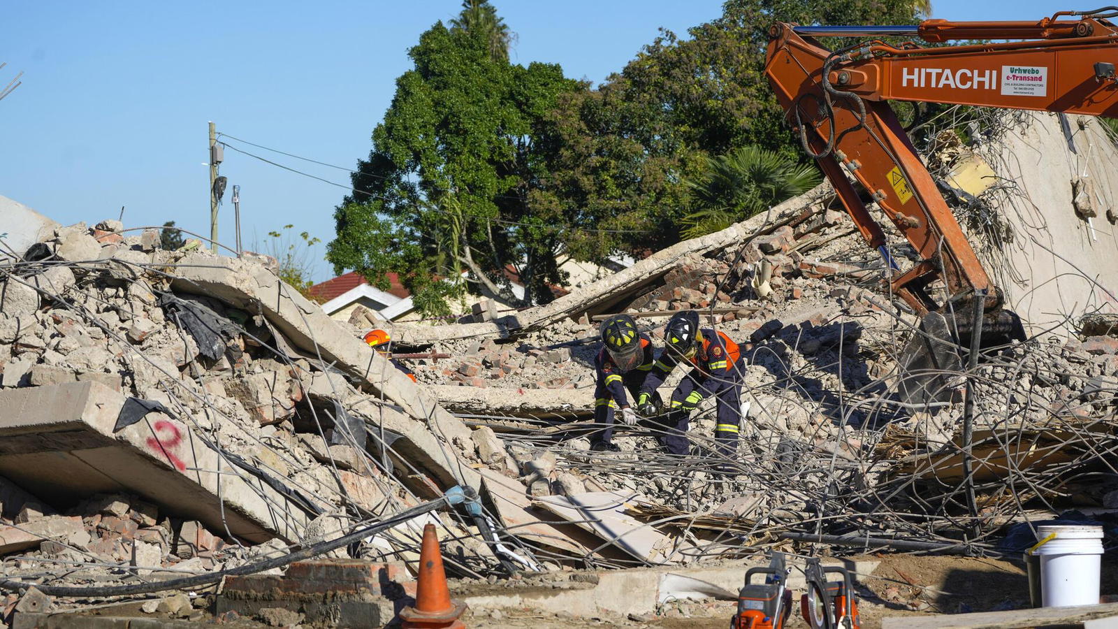 South Africa building collapse death toll rises to 12