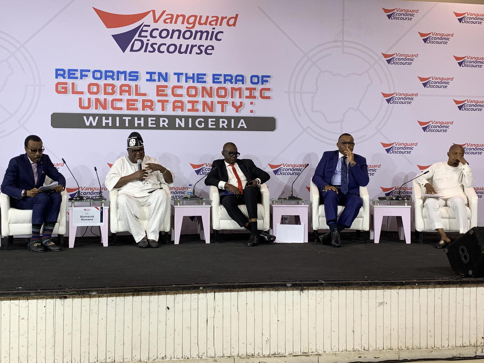 At Vanguard Economic Discourse: Govt, private sector men clash over reform policies