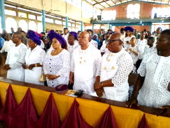Mbah, top govt  officials, NPSA, 3 bishops present as ESUT VC buries mum