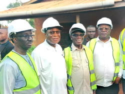 Umahi, Momoh, Oshiomhole, inspect ongoing reconstruction of Benin-Abuja Road