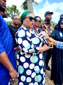 Maureen Tamuno visits Abuja Film village in Kuje