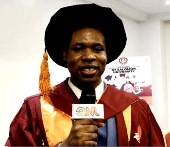 Daysman Oyakhilome bags doctorate degree