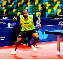 Aruna reclaims top spot as Nigerian leaps to 17th in ITTF ranking